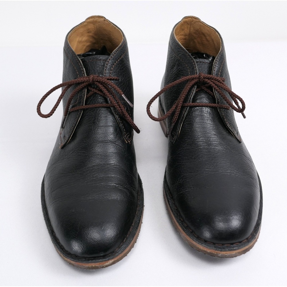 Trask x Harry Rosen Mens 8M Norwegian Elk Leather Chukka Boots Brown 30-6611